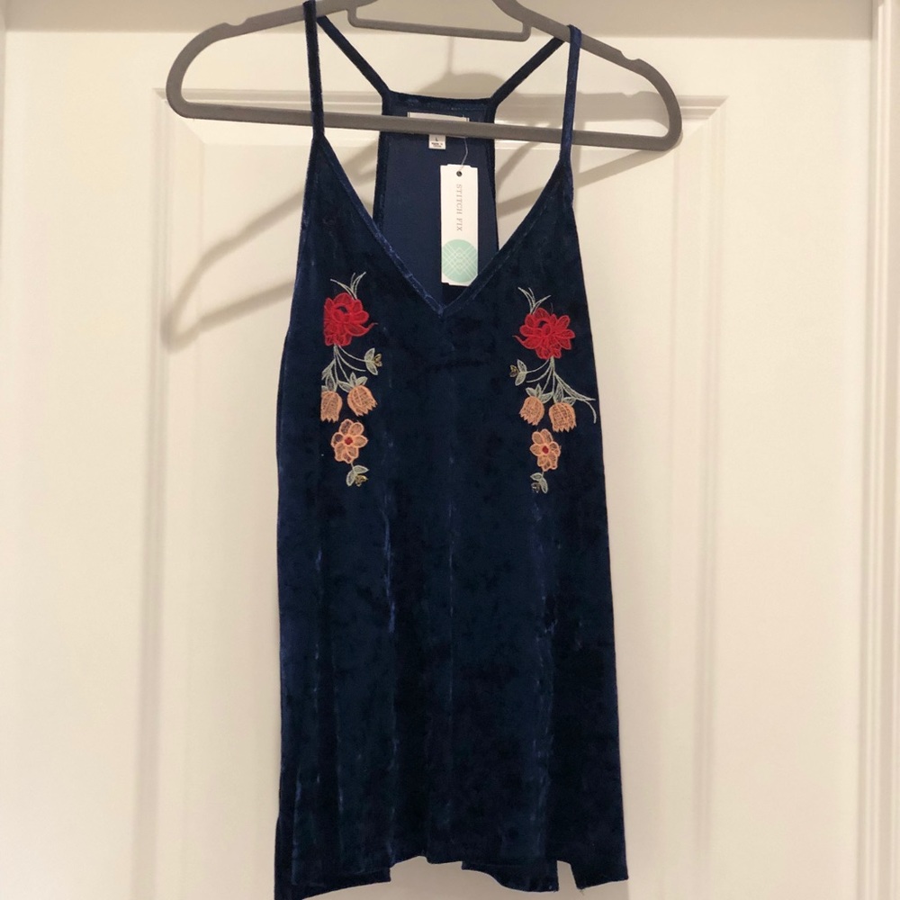 NWT Velvet Tank Top